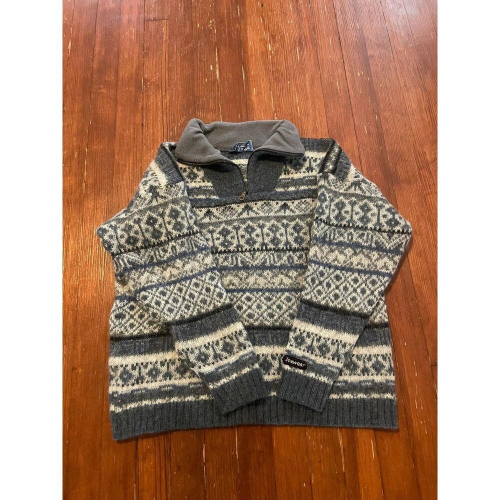 100% Wool Vintage Icewear Pullover Sweater
